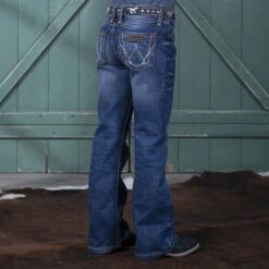 Wrangler Girls' Retro Bootcut 09MWGMS Jeans