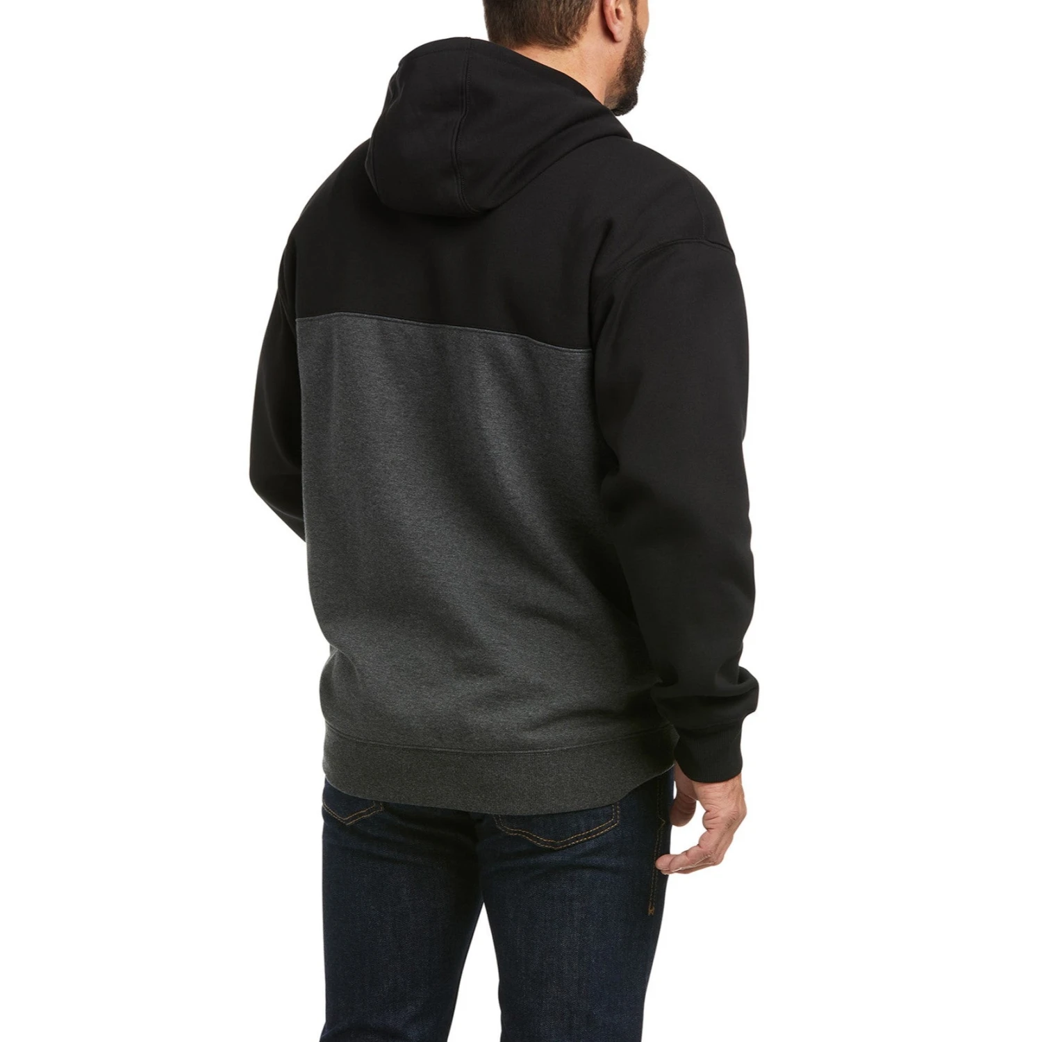 Ariat Men's Lifted Chenille Black Hoodie Sweatshirt 10037349 - Image 3
