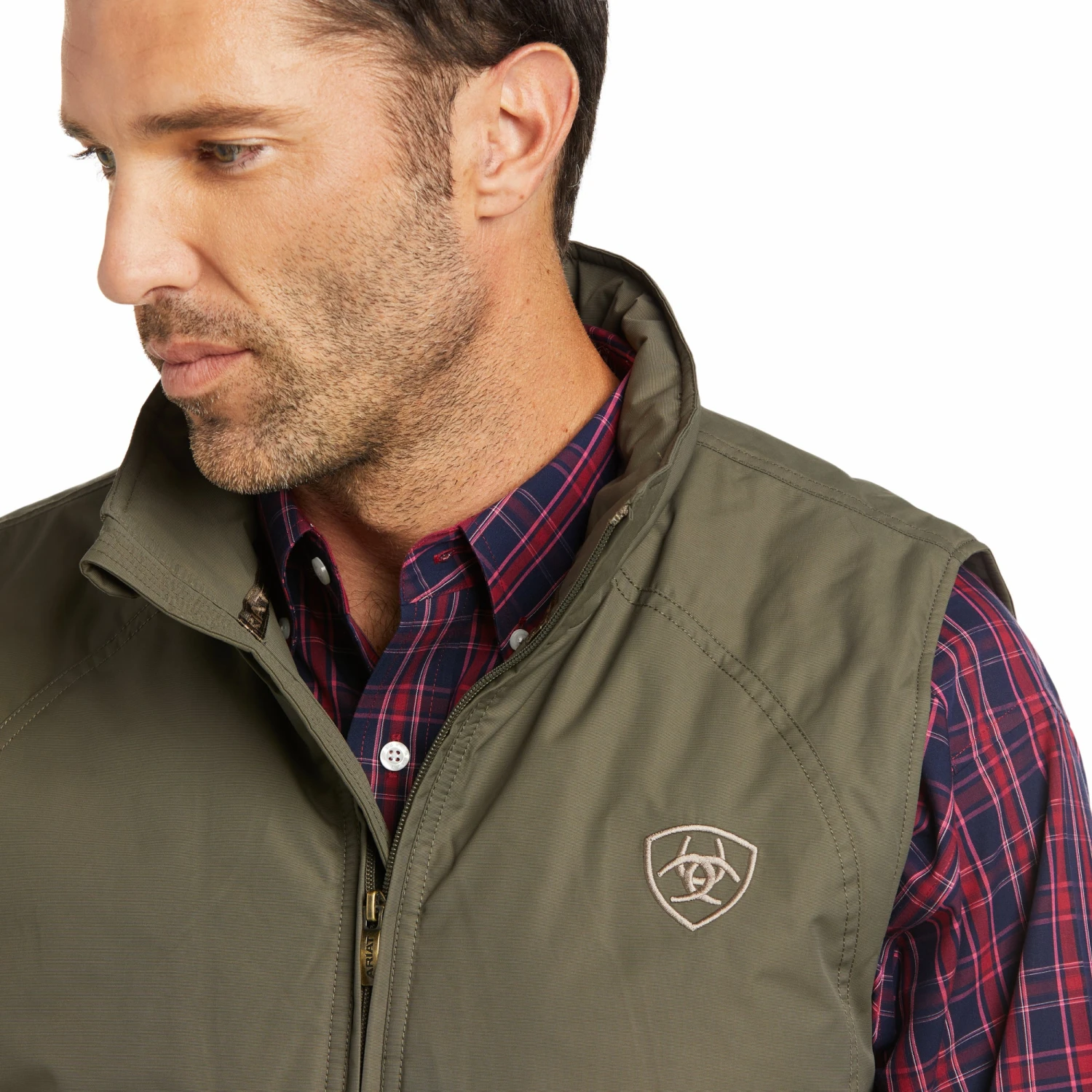 Ariat Men's Team Logo Walnut Concealed Carry Insulated Vest 10037551 - Image 3