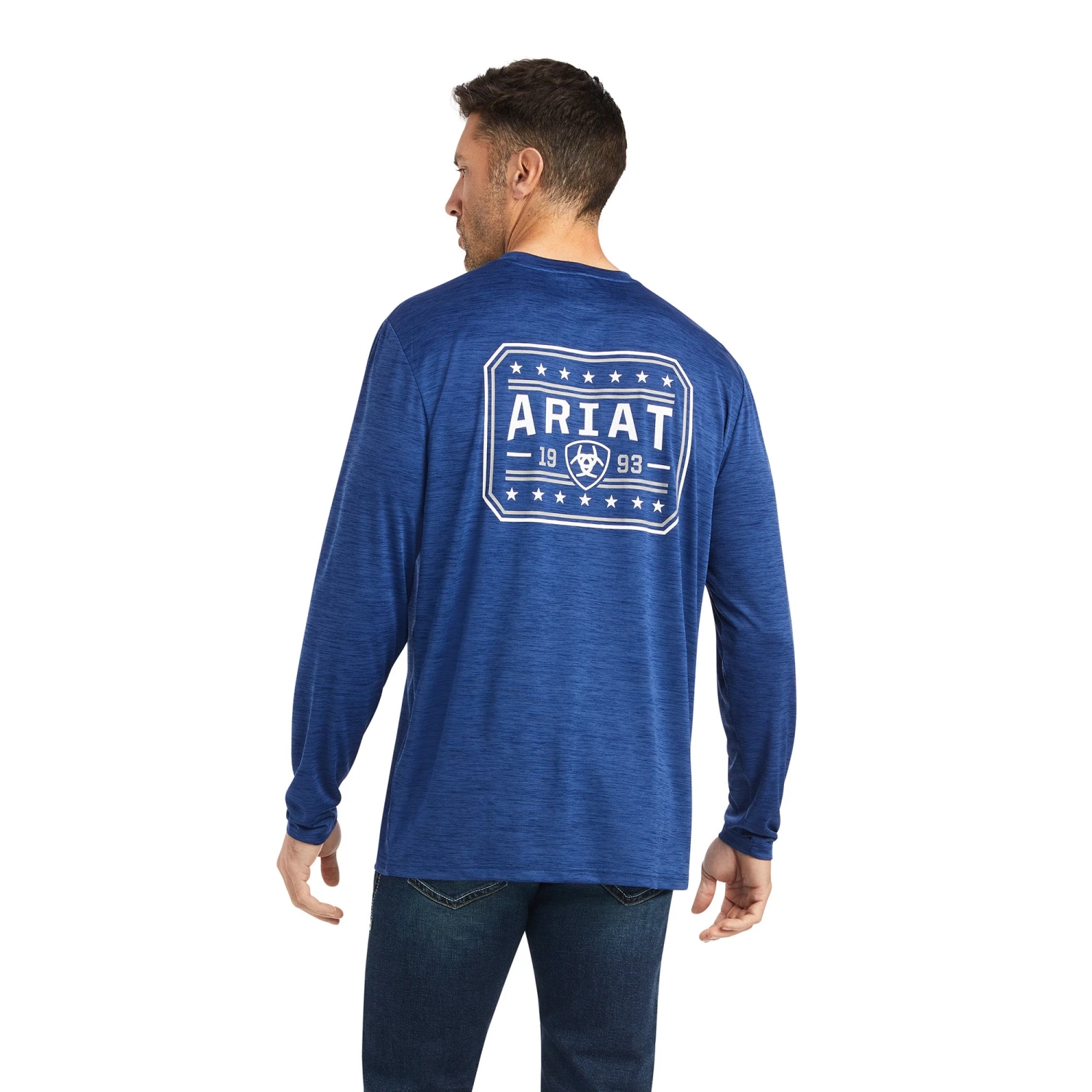Ariat® Men's Charger 93 Liberty Blue Depth Graphic T-Shirt 10040995 - Image 2