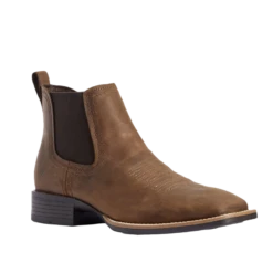 Ariat® Men's Booker Ultra Distressed Tan Square Toe Boots 10031452