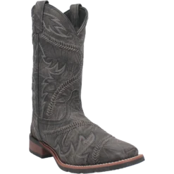Laredo Men's Kade Charcoal Grey Square Toe Boots 7978
