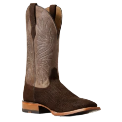 Ariat Men's Circuit Rockridge Dark Coffee & Conch Tan Boots 10040241