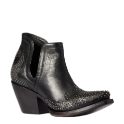 Ariat® Women's Dixon Wingtip Black Western Booties 10038305