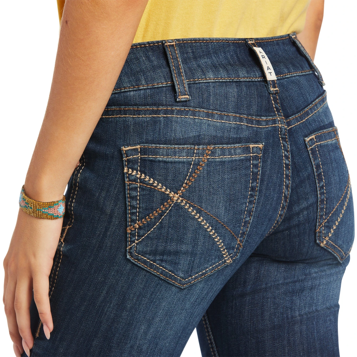 Ariat Ladies Vicky R.E.A.L™ Denim Boot Cut Jeans 10040798 - Image 4